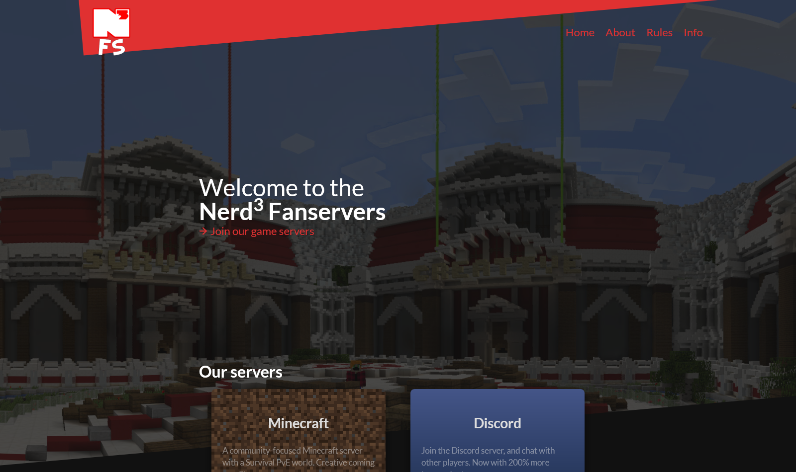 Screenshot of the N3FS Website